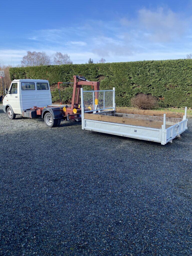 location de benne en Sarthe